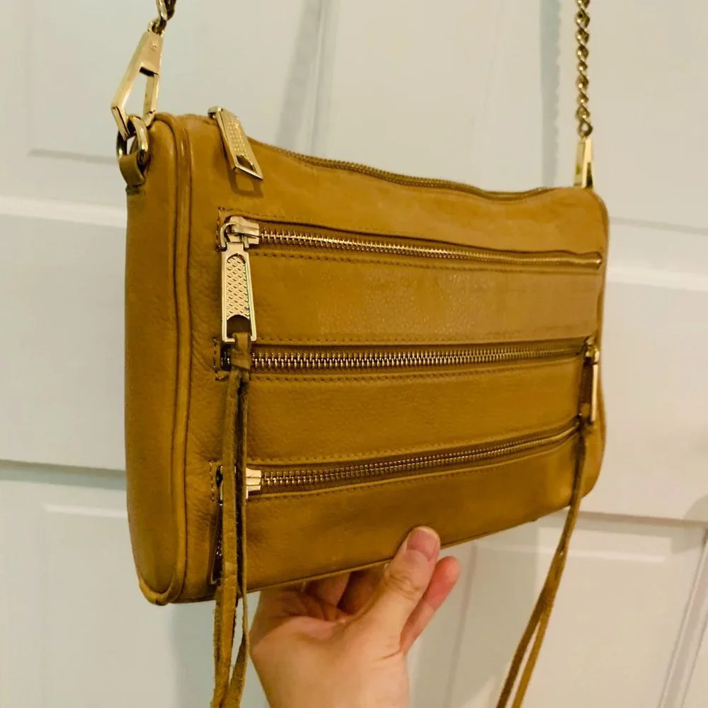 Rebecca Minkoff Leather Crossbody Bag - Picture 10 of 13